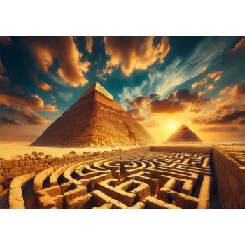 Art Puzzle - Puzzle Egyptian Pyramids - 1 000 piese