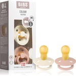 BIBS Colour Symmetrical 18+ months биберон Ivory / Blush 2 бр