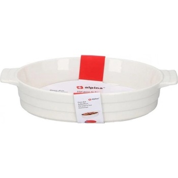 Alpina ТАВА КЕРАМИЧНА ALPINA 1.7л 31x18.5x6см ОВАЛ