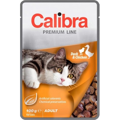 Calibra Cat Premium Adult Duck & Chicken 100 g
