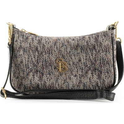 Sara Burglar Nice Lana Taupe crossbody kabelka Šedá