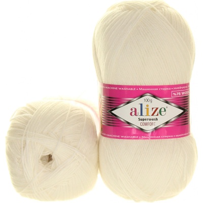 Alize Superwash Comfort 55 bílá