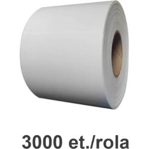 ZINTA Съвместима с Epson / Primera етикетна ролка 100 mm x 30 mm, 3000 ет. /ролка (100X30X3000-JETGLOSS)