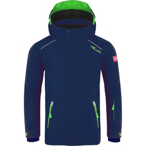 TROLLKIDS Детско ски яке Trollkids Kid's Holmenkollen Snow Jacket Pro Ski jacket - Navy / Green - размер 98 (EU) (703-2238-0412)