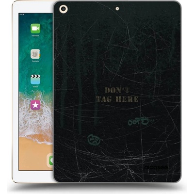 Picasee silikónový prehľadný obal pre Apple iPad 9.7" 2017 5. gen DON´T TAG