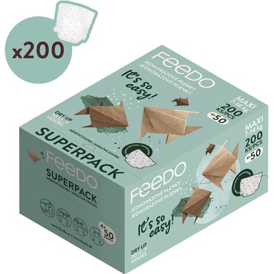 FEEDO MAXI 4 od 7 do 14 kg 200 ks