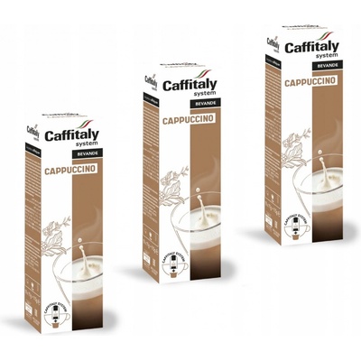 Caffitaly Kapsle Cappuccino káva s mlékem do Tchibo Caffisimo 10 ks