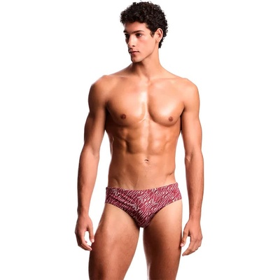 Giorgio Armani Бански гащета Emporio armani EM000575_AF20437 swimming brief - Pink (Diagon. Logo Burgundy)