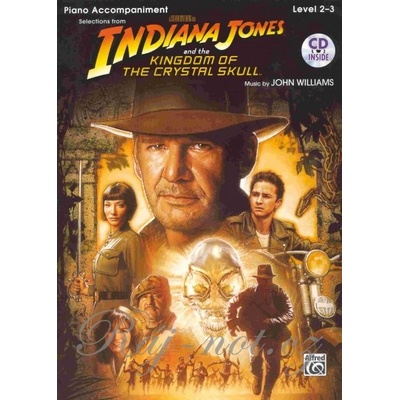 INDIANA JONES & THE KINGDOM OF THE CRYSTAL SKULL + CD / klavírny sprievod