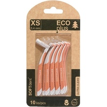 SOFTdent Mezizubní kartáček ECO zahnutý 0,4 mm 10 ks