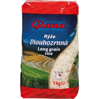 Giana Rýže dlouhozrnná - 1 kg