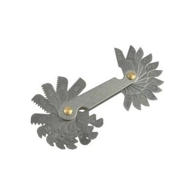 Závitové měrky pro měření stoupání závitů 0,25-6mm 06598