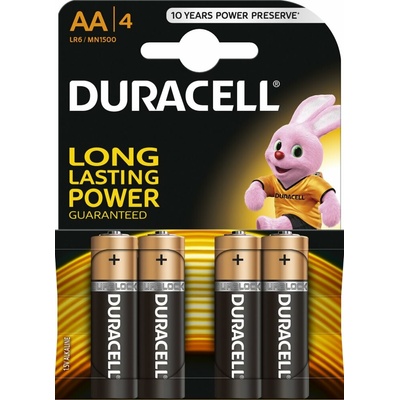 Duracell Plus AA 4 ks LR6/MN1500