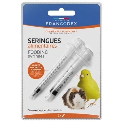 Francodex Dokrmovací stříkačky 2ks