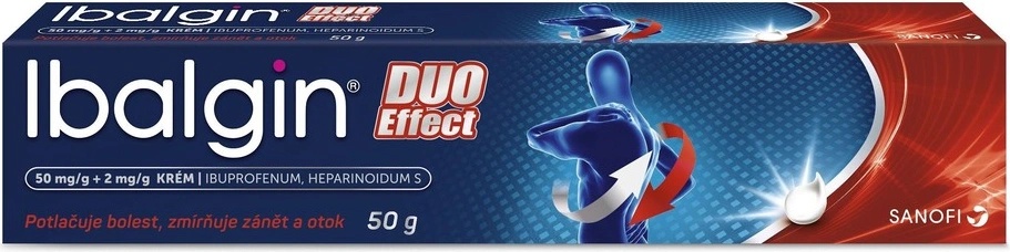 IBALGIN DUO EFFECT 50MG/G+2MG/G CRM 50G