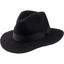 Assante elegantní černý pánský klobouk 85030