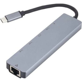 eSTUFF 6-in-1 Mobile USB-C Hub ES623012