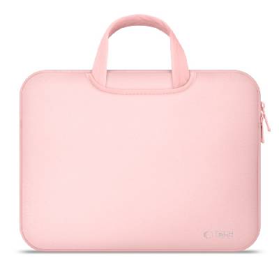 Неопренова чанта за лаптоп 13-14 инча от Tech-Protect Neoprene Bag - Dusty Rose (5906302371457)