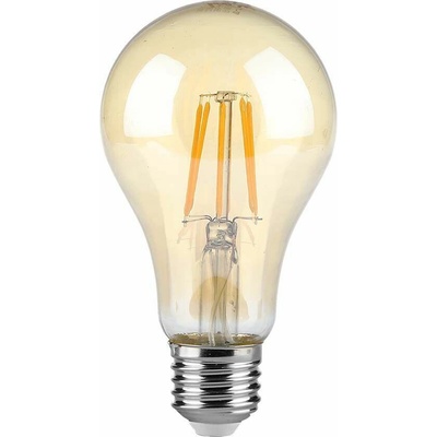 V-TAC LED žiarovka E27 A67 10W 2200K filament amber