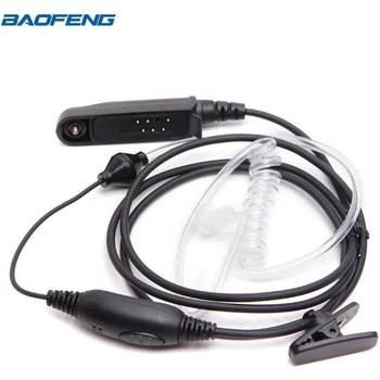 Image 1 of Baofeng Слушалки с микрофон за Baofeng UV 9R Pro, UV-82WP, UV-9R PLUS, BF-9700, UV-XR, Водоустойчиви, Прозрачен накрайник (UV9RPro99)