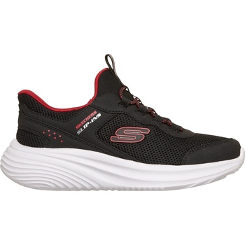 Skechers Маратонки Skechers Kids Slip On Trainers - Black/Red
