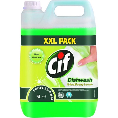 Cif Prof. Dishwash Extra Strong Lemon prostředek na ruční mytí nádobí 5 l