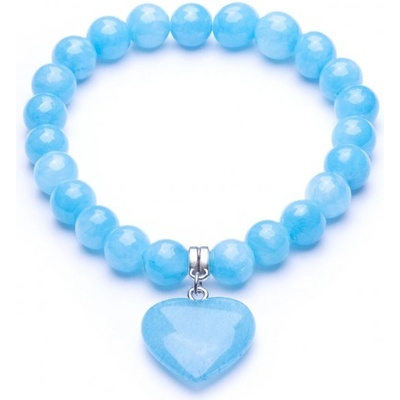 Prosperk náramek minerál Modrá S2289