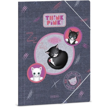Ars Una Гумена папка ARS UNA A/4 Think Pink 5519 50215195 (50215195)