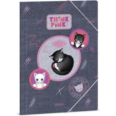 Ars Una Гумена папка ARS UNA A/4 Think Pink 5519 50215195 (50215195)