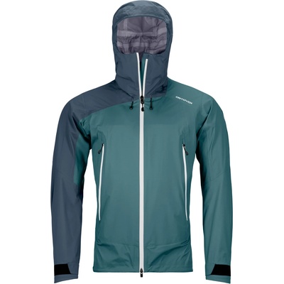 Ortovox Мъжко водоустойчиво яке Ortovox Westalpen 3L Light Jacket Waterproof jacket - Arctic Grey - размер M (002-1936-0612)