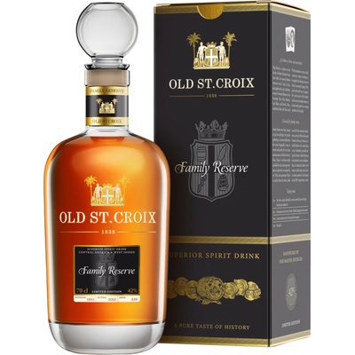 A.H.Riise Old St. Croix Family Reserve 42% 0,7 l (kartón)