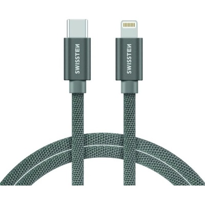 Swissten 71525202 USB-C / LIGHTNING, 1,2m, šedý
