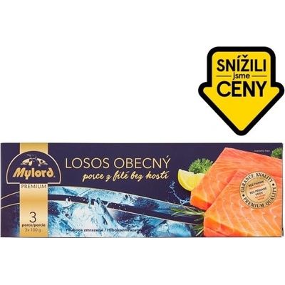 Mylord Premium Losos obecný porce 3 x 100g – Zboží Dáma Mylord Premium Losos obecný porce 3 x 100g – Zboží Dáma