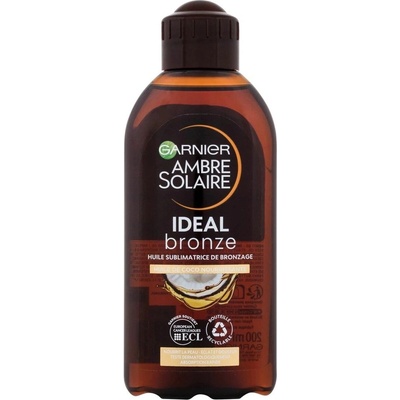 Garnier Ambre Solaire Ideal Bronze 200 ml kokosový tělový olej