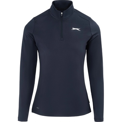 Slazenger Дамско горнище с цип Slazenger Golf Pullover Zip Top Womens - Navy