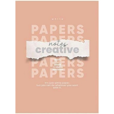 SHKOLYARYK Sešit Notes Creative A4 čtverečkovaný