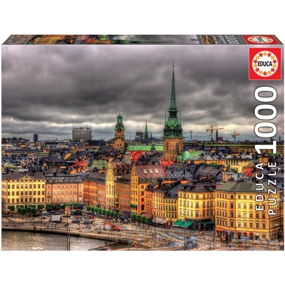 Educa Views of Stockholm Sweden 1000 dielov