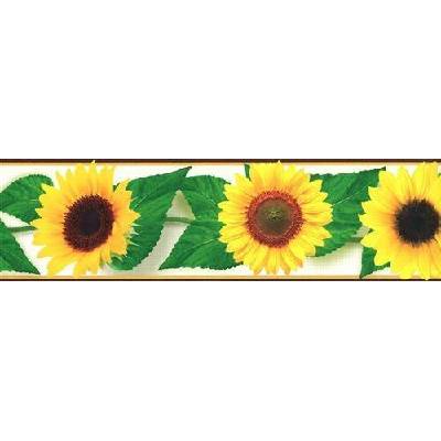 IMPOL TRADE B 83-08 Samolepící bordura slunečnice, rozměr 5 m x 8,3 cm