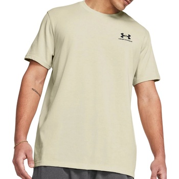 Under Armour Тениска Under Armour UA M LOGO EMB HEAVYWEIGHT SS-BRN 1373997-273 Размер L