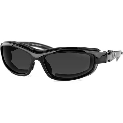 Bobster Road Hog II Convertible Gloss Black/Smoke Mirror/Amber/Clear/Dual Grade Mirror Мото очила