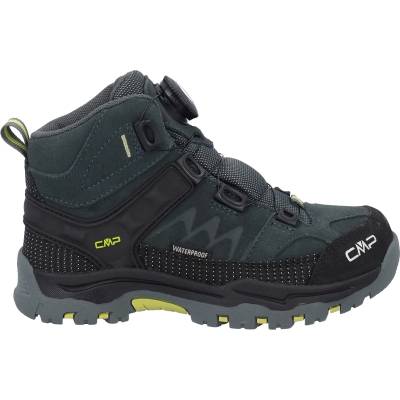 CMP Детски туристически обувки CMP Kid's Kiruna Mid Fitgo Trekking Shoes WP Walking boots - Jungle / Cardamom - размер 34 (EU) (702-3743-0617)