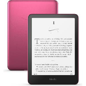 Amazon eBook четец Kindle Paperwhite Signature Edition 7", 32GB, 2024, 12 генерация, Metalic Raspberry (840268938116) Четец за Е-книги
