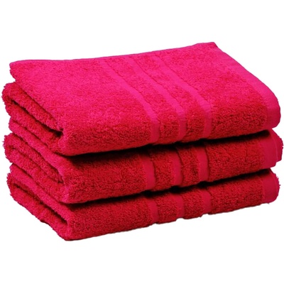 2P Servis ručník froté Comfort 50 x 100 cm purpurová froté
