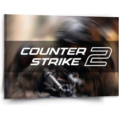 Sablio Obraz Counter Strike 2 Vojak - 150x110 cm