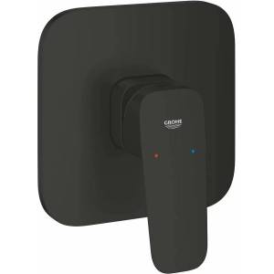 GROHE Cubeo матово черен смесител за душ без тяло за вграждане (1017772430)