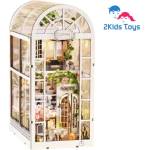 2KidsToys Сглобяем модел 2Kids Toys Book Nook White Garden - 3D миниатюра „Кафене Бялата градина, 14+ години (2D98316)
