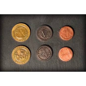 Sada stredovekých kovových mincí 50 ks