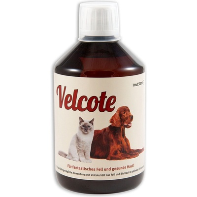 Velcote doplňková výživa k péči o kůži a srst - 500 ml