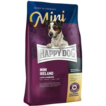 Happy Dog Supreme Mini Ireland - за кучета от малки породи над 1г със сьомга и заешко 10kg