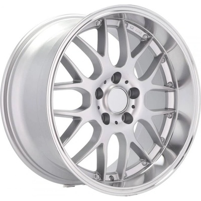 RACING LINE BY773 8x18 5x120 ET35 silver + polished edge